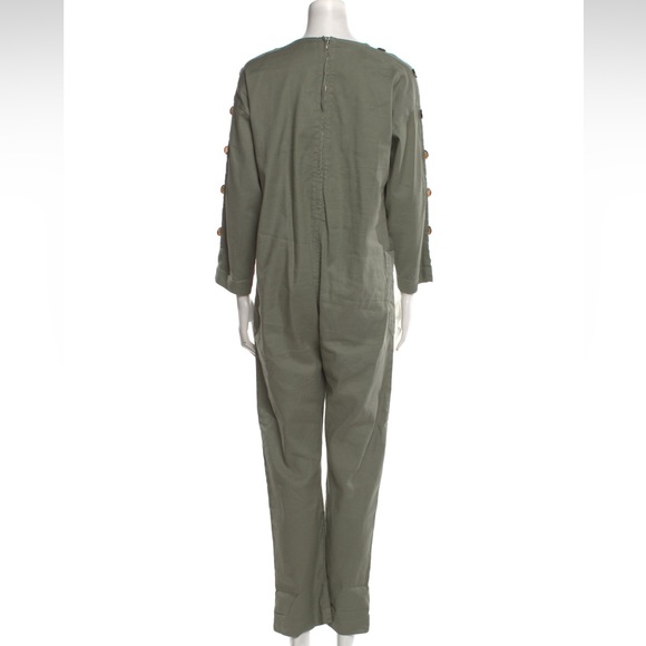 Hatch Maternity Green Coverall Jumpsuit size xs or 0 - Picture 2 of 8